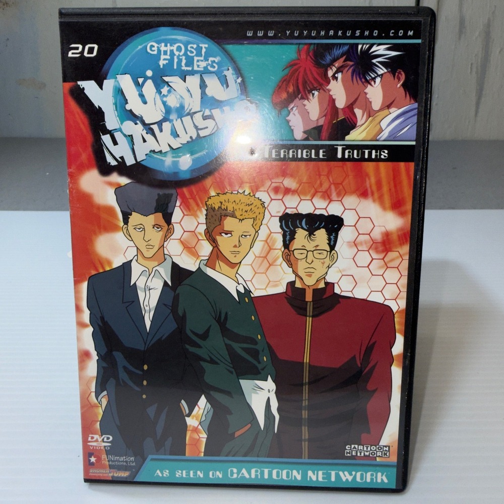 YuYu Hakusho Ghost Files Vol 20 Terrible Truths DVD Episodes 67-70 Funimation